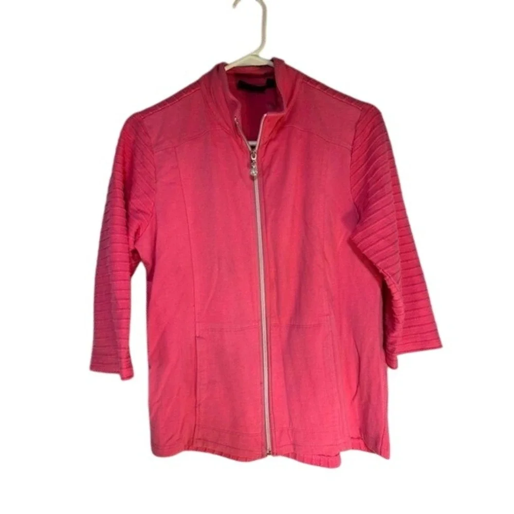 Vibrant Pink Utility Jacket for Women